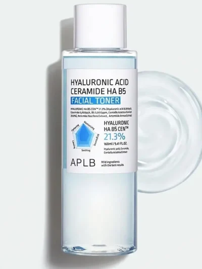 Aplb Hyaluronic Acid Ceramide HA B5 Facial Toner (160ml)