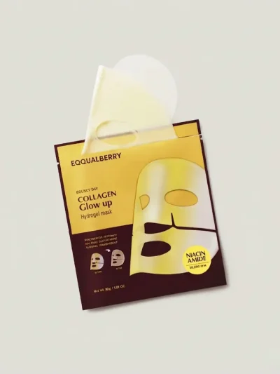 Eqqualberry Collagen Glow Up Hydrogel Mask (1pc)