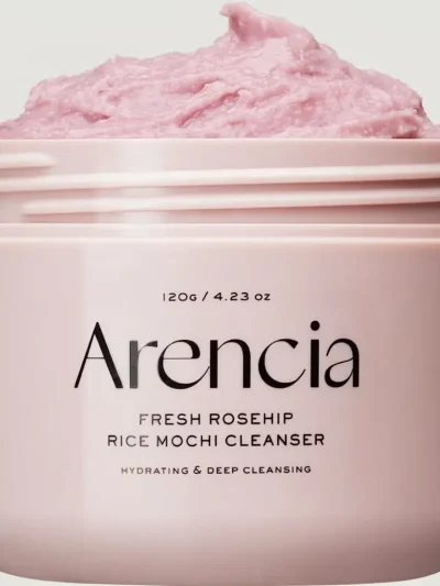 Arencia Fresh Rosehip Rice Mochi Cleanser 120g