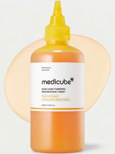 Medicube Kojic Acid Turmeric Resurfacing Toner 250mL