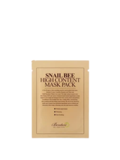 Benton Snail Bee High Content Mask Pack