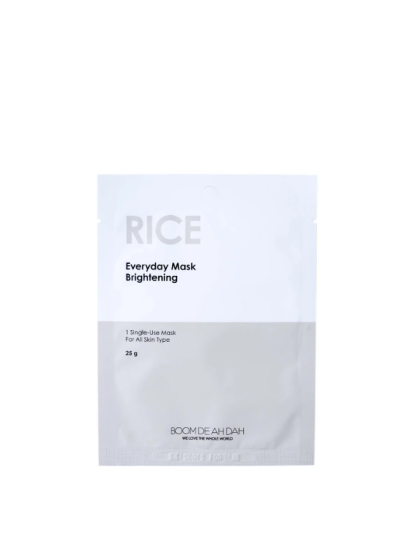 Boom De Ah Dah Everyday Brightening Rice Mask 1pc
