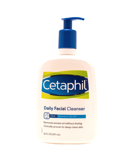 Cetaphil Daily Facial Cleanser Normal To Oily Skin 20 Oz /591ml