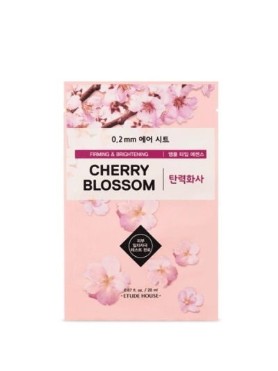 Etude House 0.2 Therapy Air Mask Cherry Blossom (Firming + Brightening) 1pc