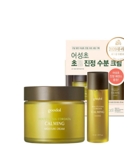 Goodal Houttuynia Cordata Calming Moisture Cream Set