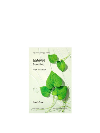 Innisfree Squeeze Energy Mask 22ml Heartleaf *NEW 2022