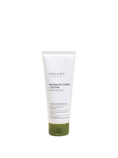 Mary & May Houttuynia Cordata + Tea Tree Cleansing Foam 150ml
