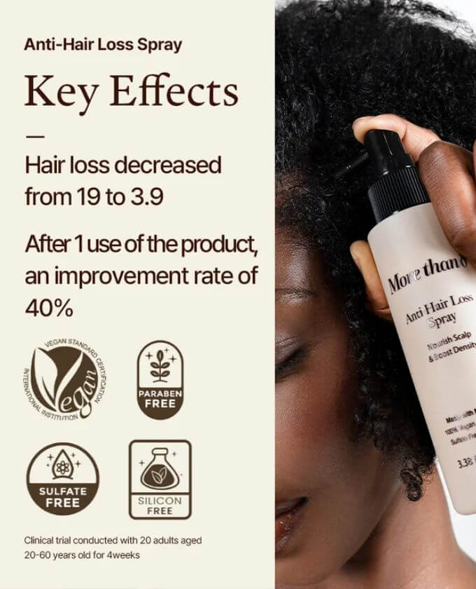 Morethan8 Anti-Hair Loss Spray 100ml - Image 2