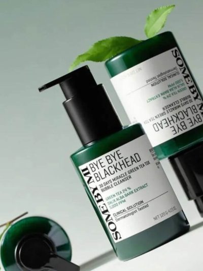 Some By Mi Bye Bye Blackhead 30 Days Miracle Green Tea Tox Bubble Cleanser (120g)
