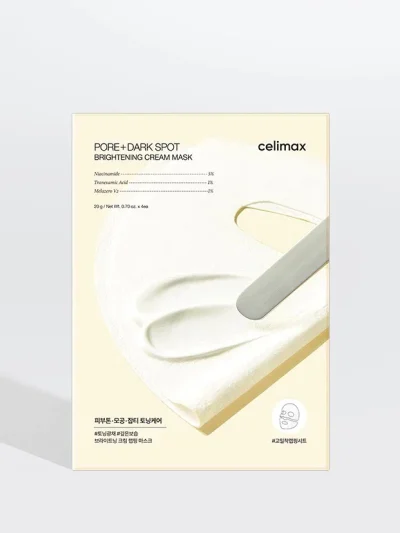 Celimax Pore+Dark Spot Brightening Cream Mask 1ea