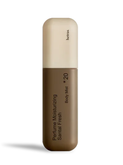 Hetras Double Shot Perfume Body Mist 120ml - Santal Fresh