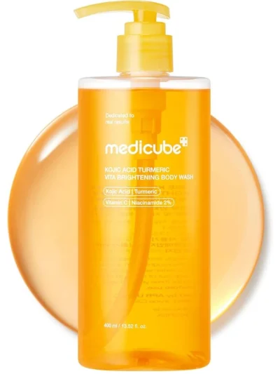Medicube Kojic Acid Turmeric Vita Brightening Body Wash 400ml