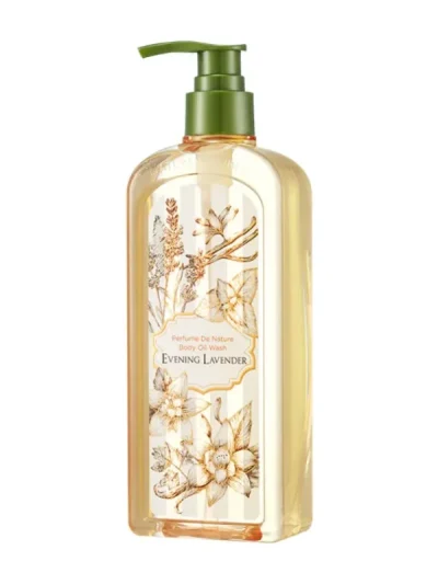Nature Republic Perfume De Nature Body Oil Wash_Evening Lavender 345ml