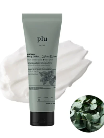 Plu Aroma Body Lotion Basil Eucalyptus