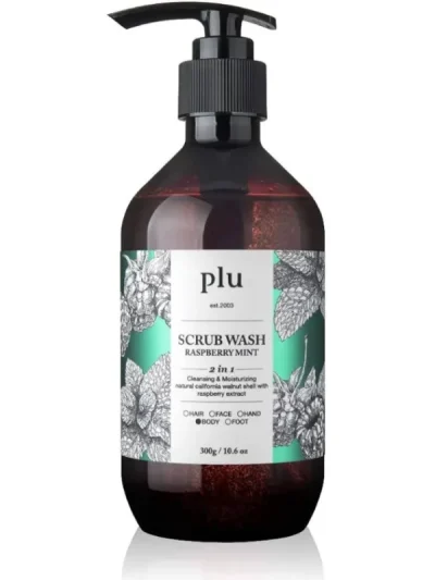 Plu Scrub Wash Raspberry Mint 500ml